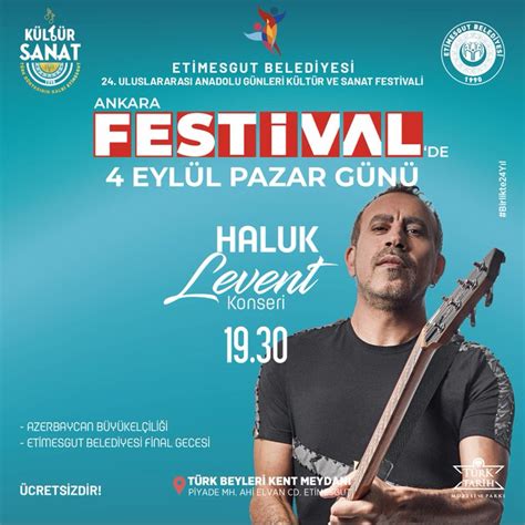Haluk levent ankara konser 2018